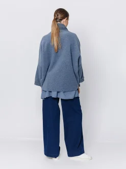 Giacca in lana cotta