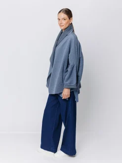 Giacca in lana cotta