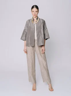 Giacca in tessuto tecnico dal taglio oversize