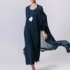 Giacca kimono in chiffon