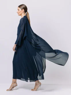 Giacca kimono in chiffon