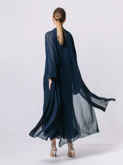 Giacca kimono in chiffon
