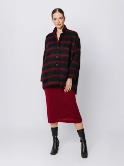 Giacca oversize in Alpaca