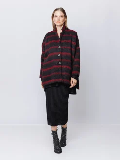 Giacca oversize in Alpaca