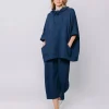 Maglia over in felpa stretch