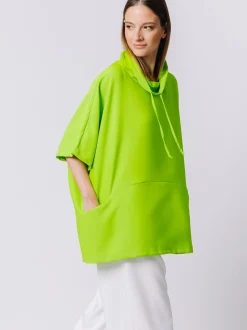 Maglia over ultralight con cappuccio