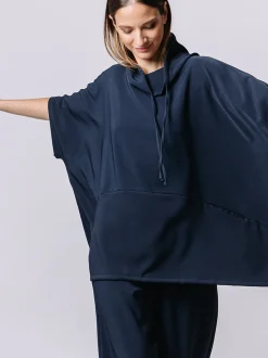 Maglia over ultralight con cappuccio