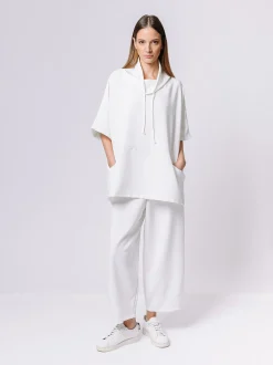 Maglia over ultralight con cappuccio