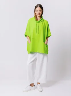 Maglia over ultralight con cappuccio