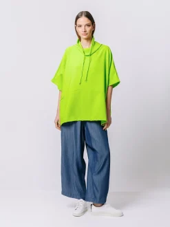 Maglia over ultralight con cappuccio