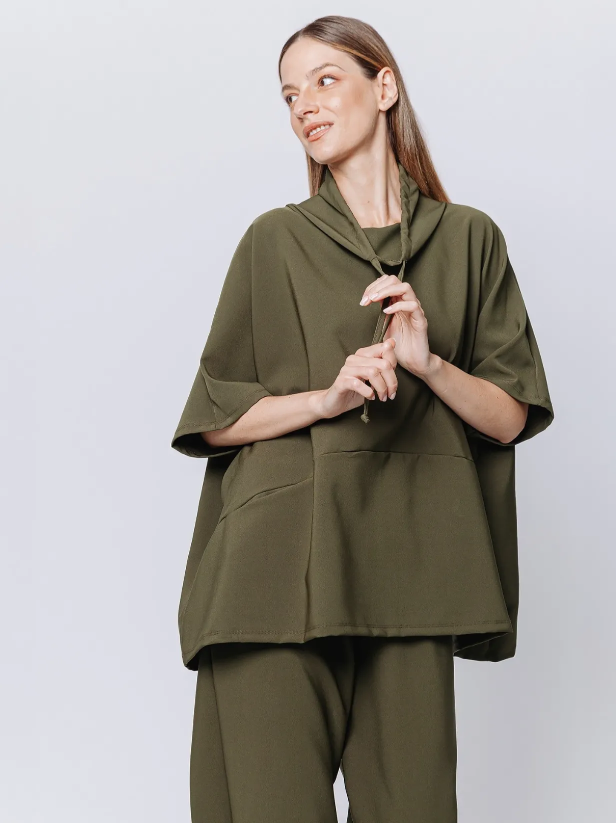 Maglia over ultralight con coulisse