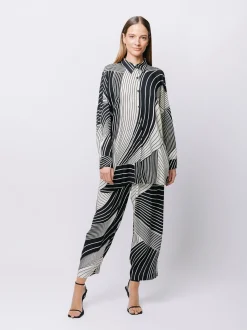 Maxi camicia OPTICAL