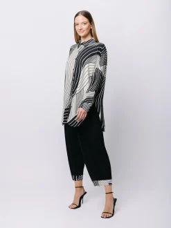 Maxi camicia OPTICAL
