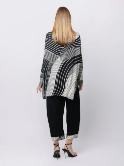 Maxi camicia OPTICAL