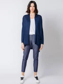 Maxi cardigan Blue