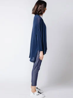 Maxi cardigan Blue