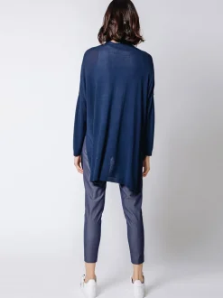 Maxi cardigan Blue