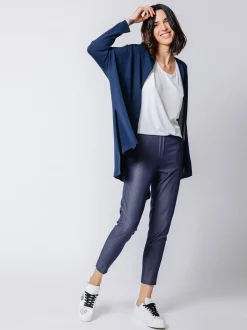 Maxi cardigan Blue