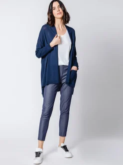 Maxi cardigan Blue