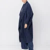 Maxi cardigan in lana cotta