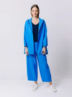 Maxi felpa ultralight con cappuccio