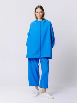 Maxi felpa ultralight con cappuccio
