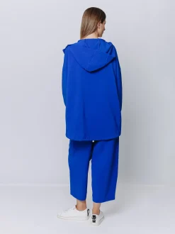 Maxi felpa ultralight con cappuccio