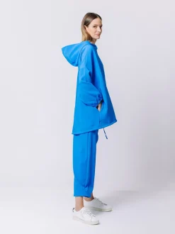 Maxi felpa ultralight con cappuccio