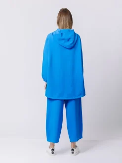 Maxi felpa ultralight con cappuccio