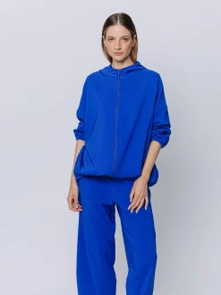 Maxi felpa ultralight con cappuccio