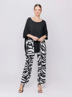 Maxi t-shirt a scatola BLACK JUNGLE