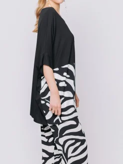 Maxi t-shirt a scatola BLACK JUNGLE