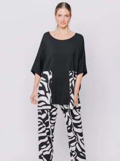 Maxi t-shirt a scatola BLACK JUNGLE
