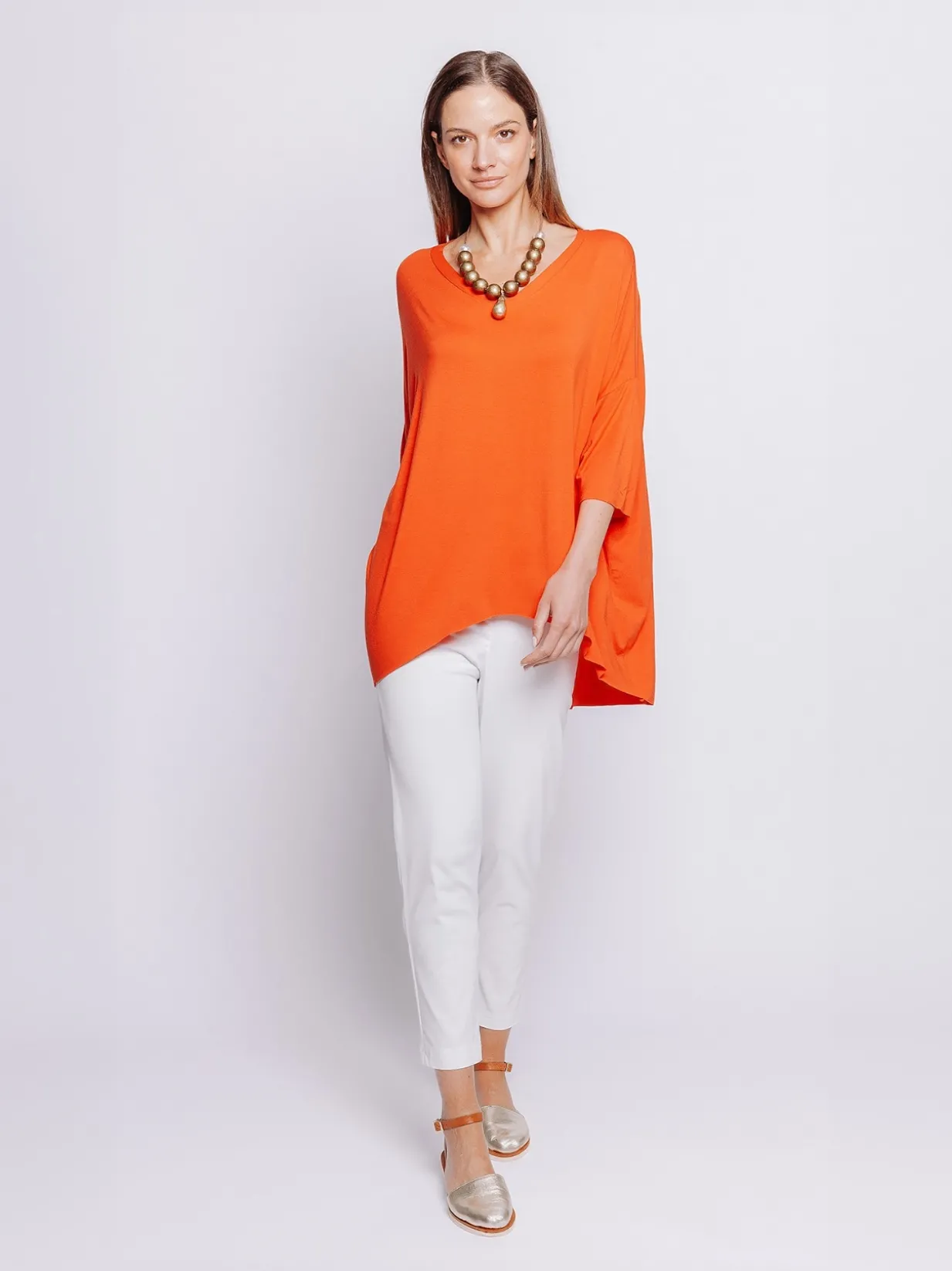 Maxi t-shirt in jersey