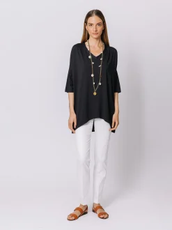 Maxi t-shirt in jersey