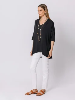 Maxi t-shirt in jersey