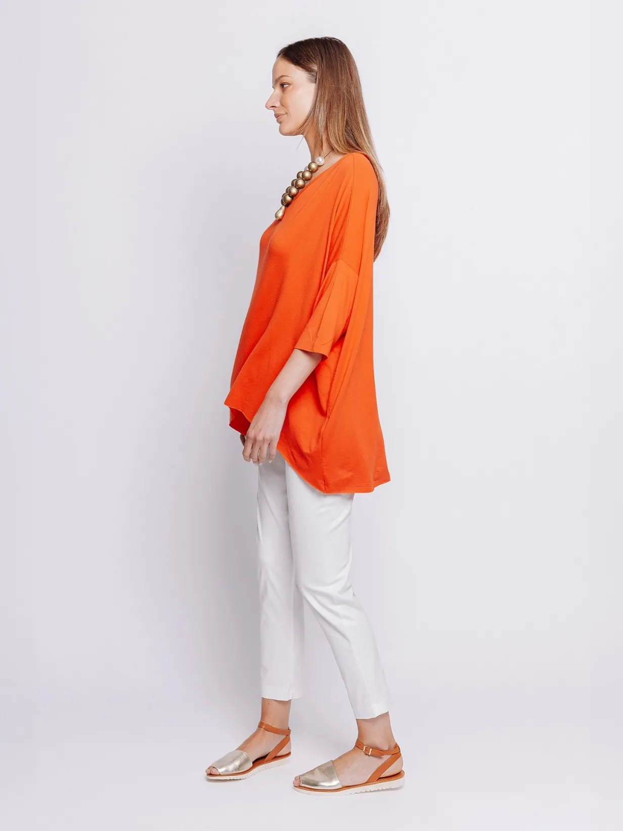 Maxi t-shirt in jersey