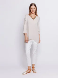 Maxi t-shirt in jersey