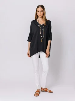 Maxi t-shirt in jersey