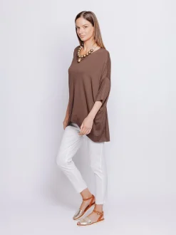 Maxi t-shirt in jersey