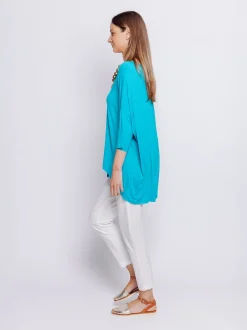Maxi t-shirt in jersey