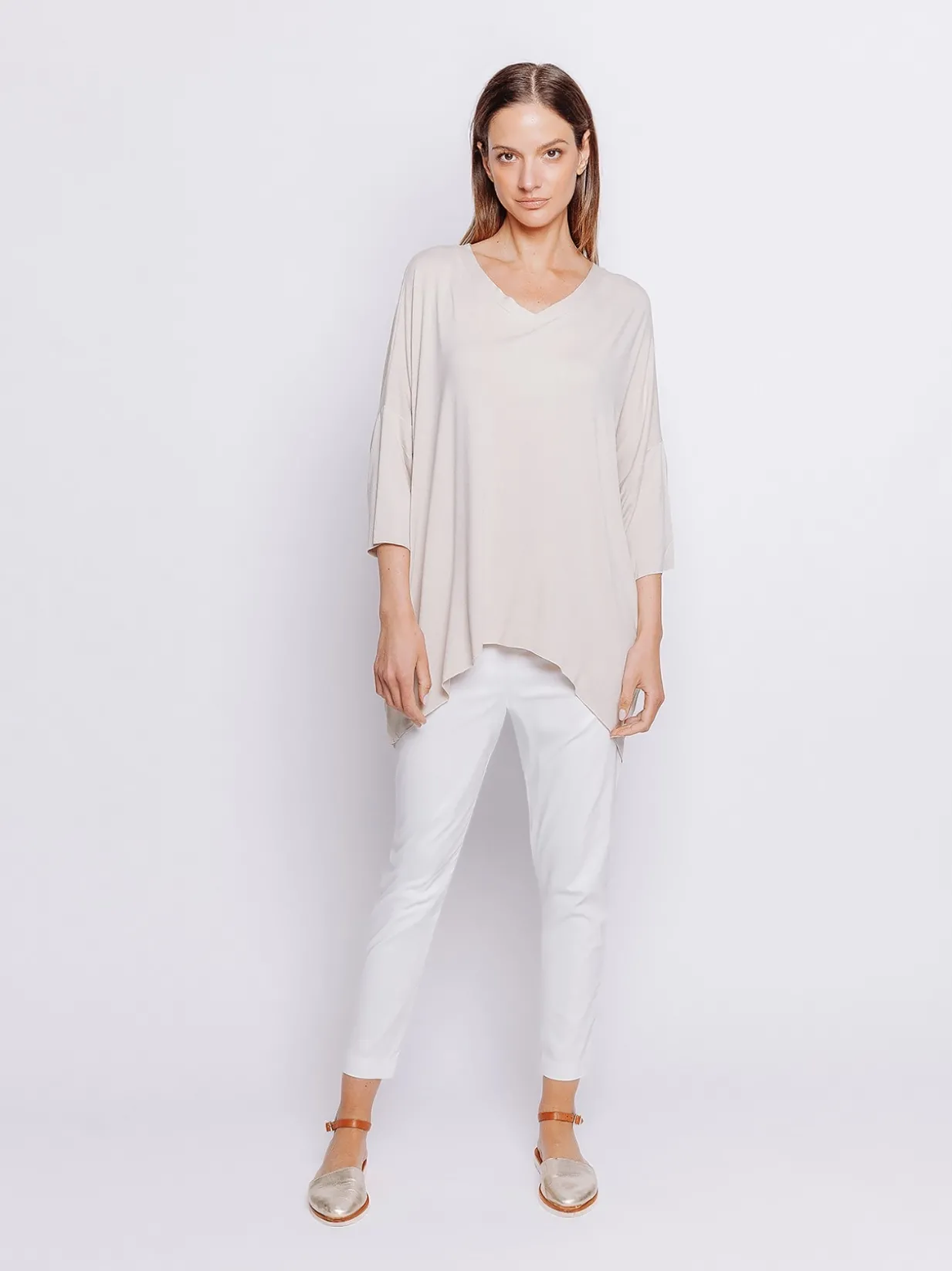 Maxi t-shirt in jersey