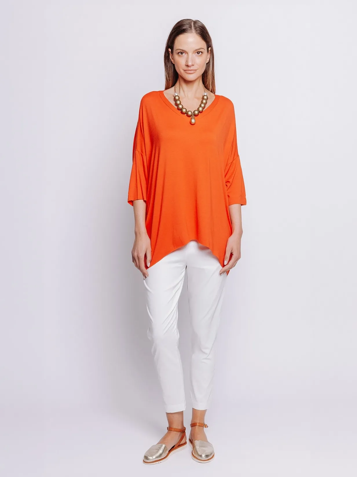 Maxi t-shirt in jersey