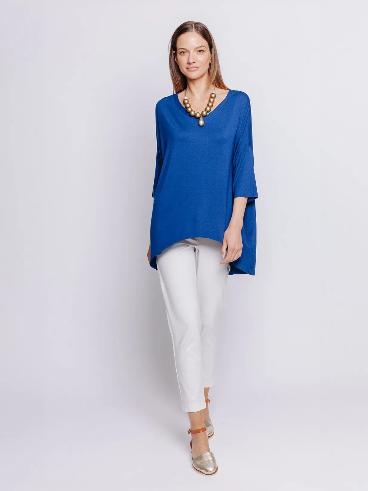 Maxi t-shirt in jersey