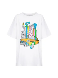 Over New York SkyLine / MIDALI T-SHIRT