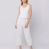 Pantalone a costine piatte