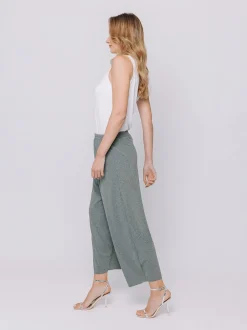 Pantalone a costine piatte