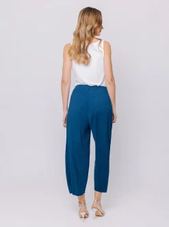Pantalone a costine piatte