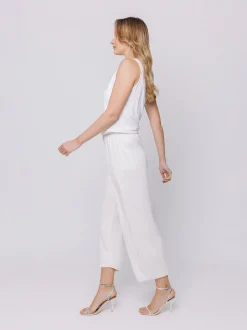 Pantalone a costine piatte