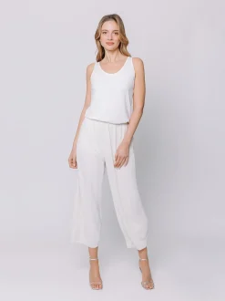 Pantalone a costine piatte